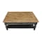 International Concepts Rectangle Vista Coffee Table, 48 in W, 28 in L, 20 in H, Wood, Hickory/Washed Coal OT45-15C - alternate 4